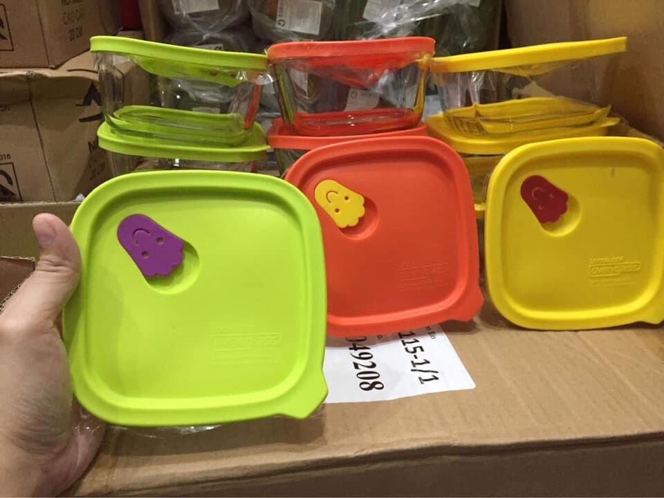 Hộp thuỷ tinh lock lock nắp silicon 410ml