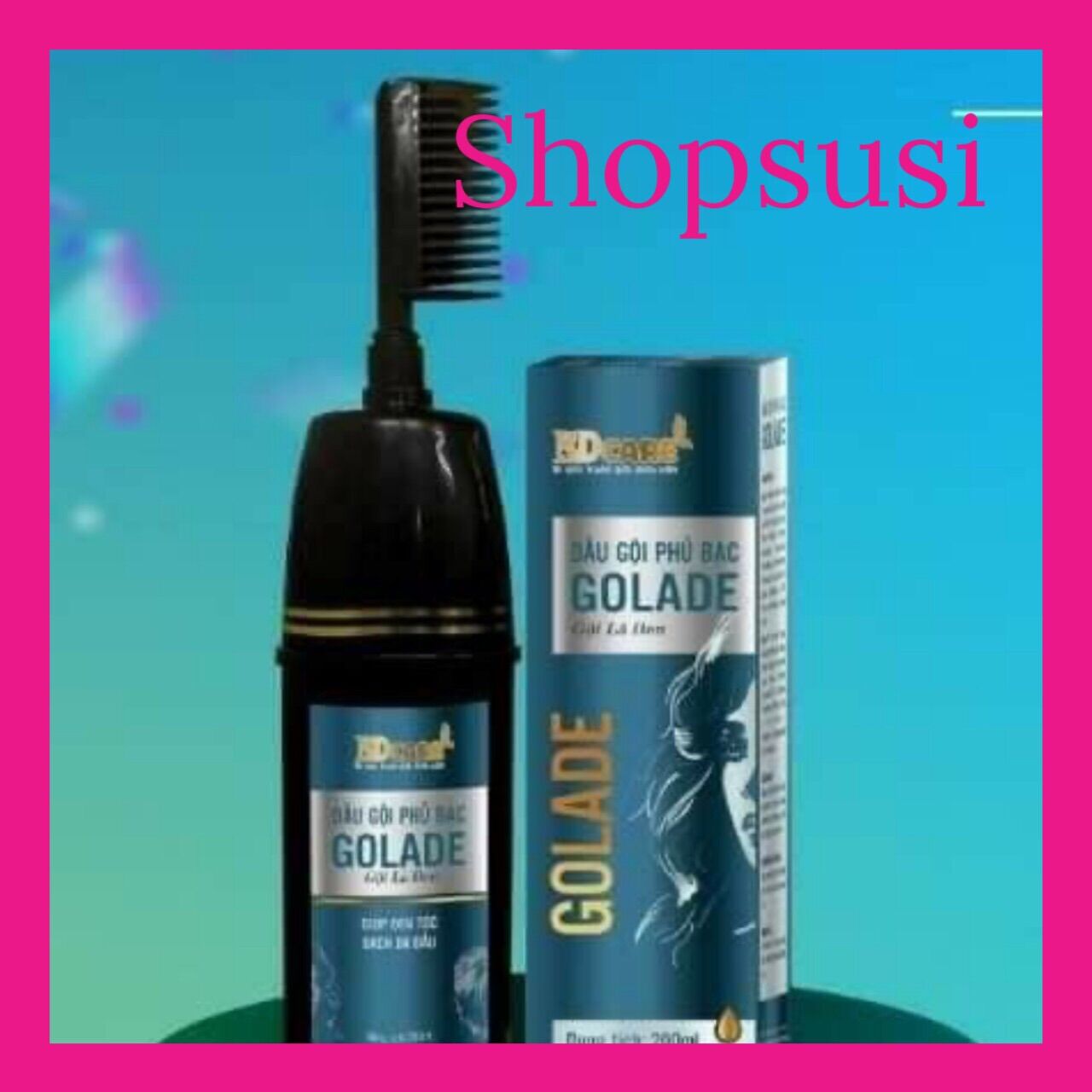 Dầu gội phủ bạc tóc GOLADE