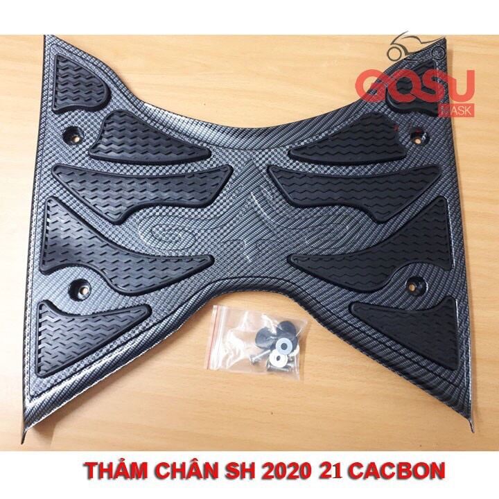 Thảm để chân cacbon Sh 2020-2022 hàng chính hãng motorart