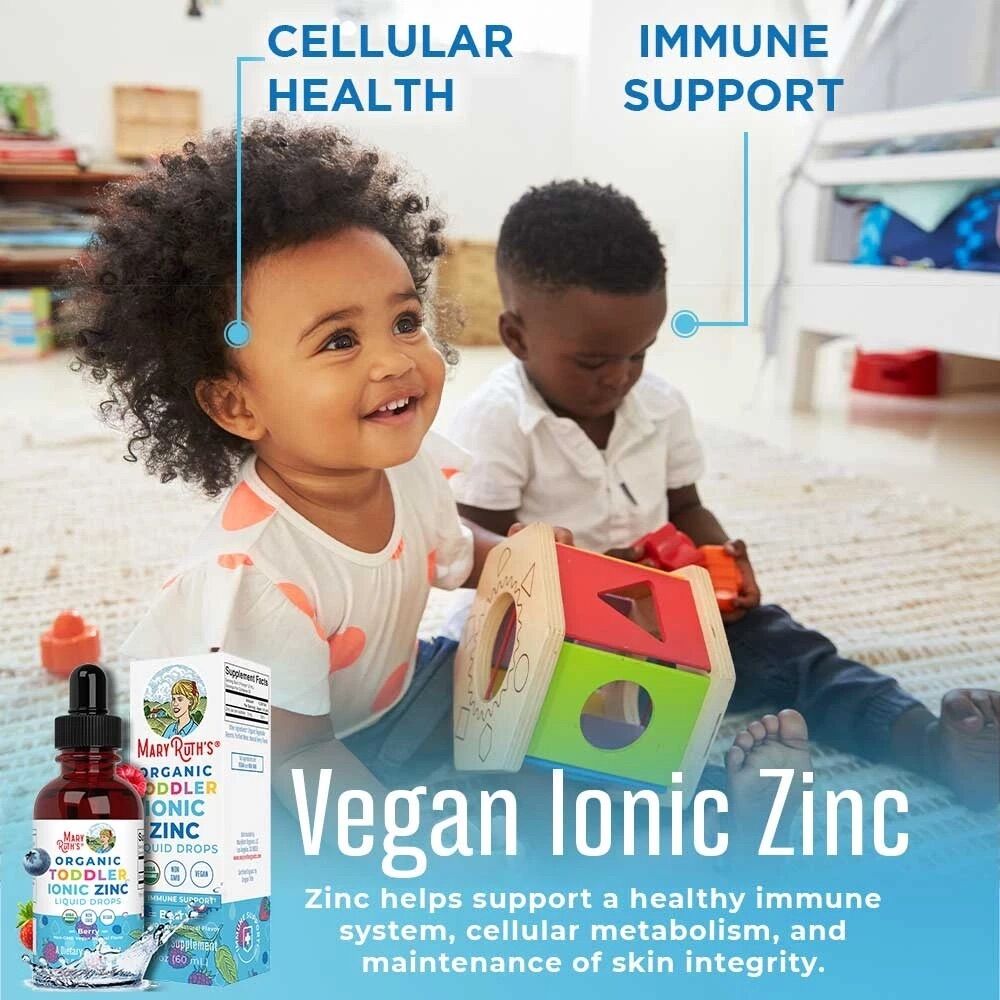 Dung Dịch Kẽm Hữu Cơ Toddler Ionic ZinC Mary Ruth’s
