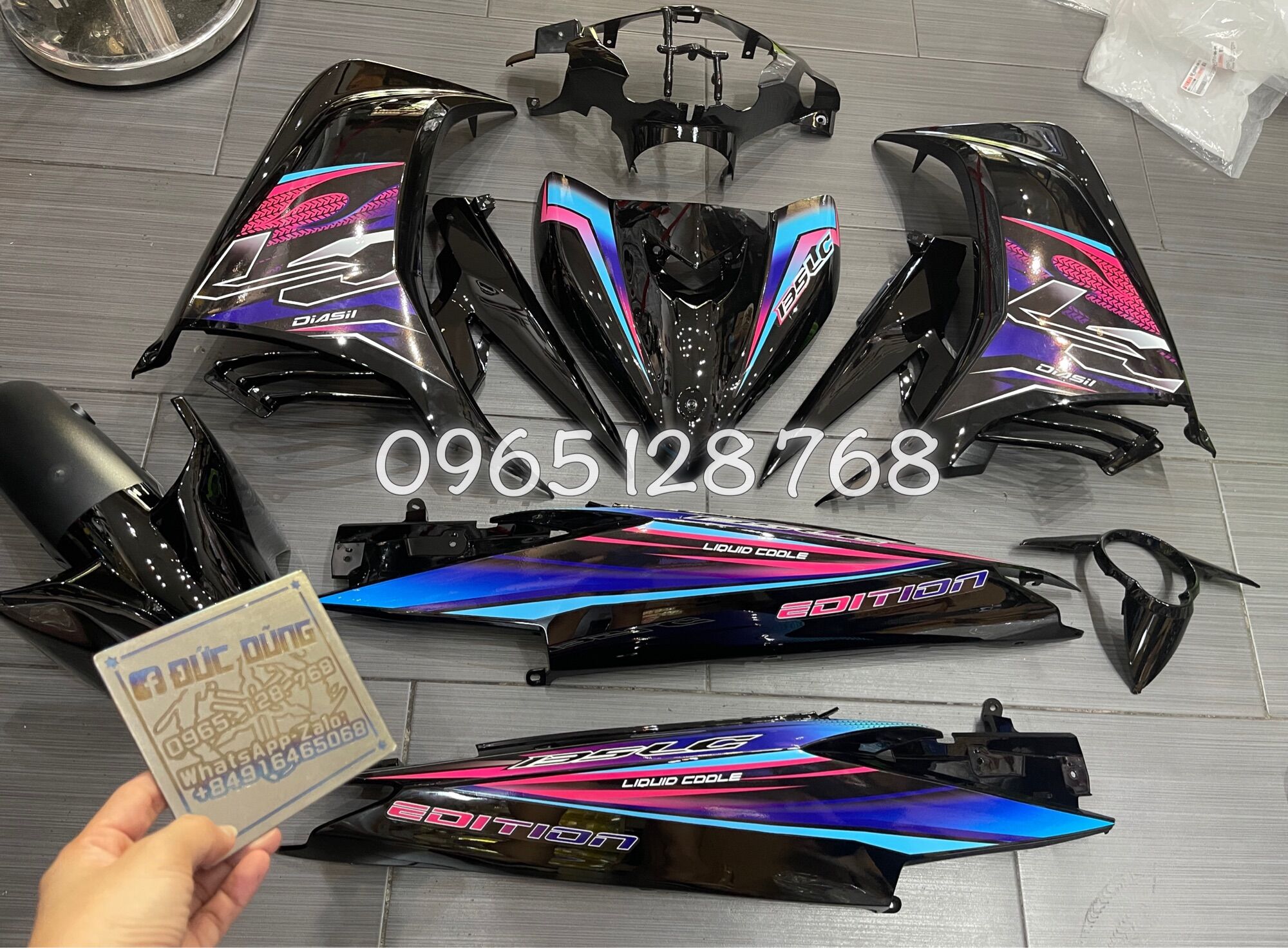 Dàn áo ex 135 đen luôn tem lc 135