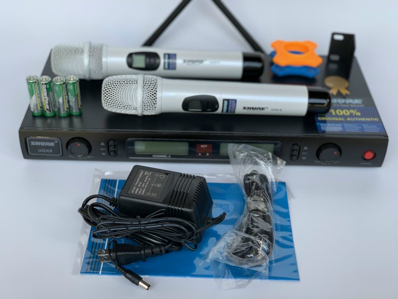 mic shure ugx8