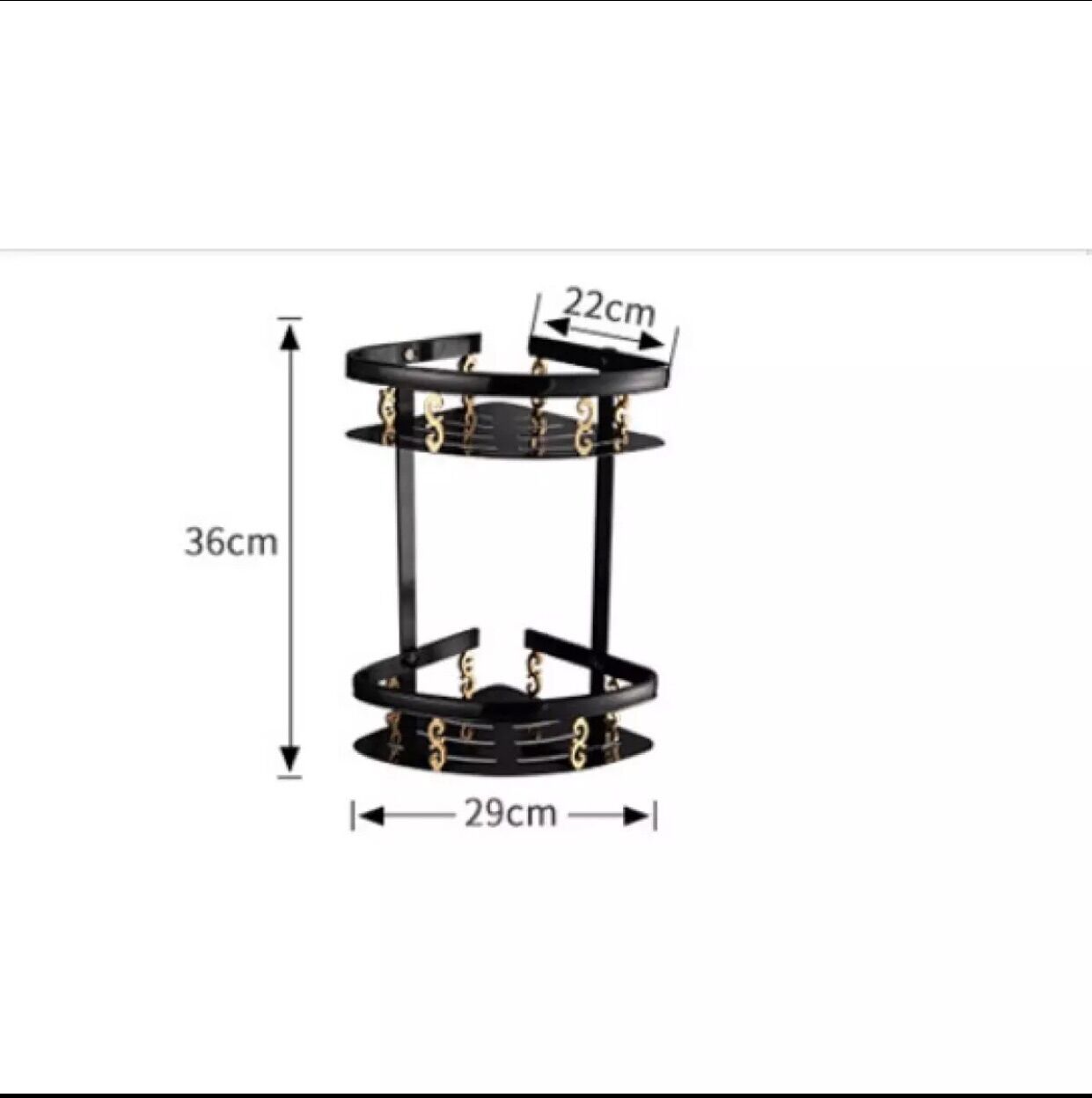 [HCM]Phụ kiện nhà tắm vàng đen 5 sản phẩm