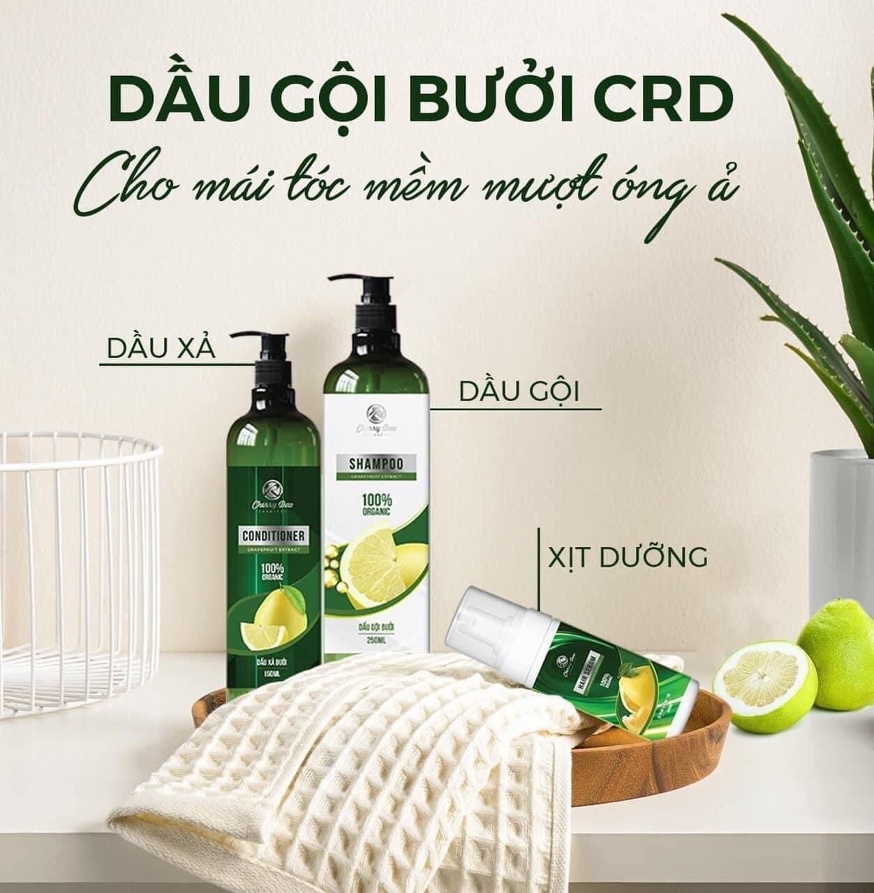 Tinh dầu bưởi CRD ( dầu xả, dầu gội, xịt dưỡng )