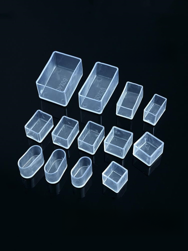 Vỏ Silicon Bảo Vệ Cho Chân Bàn Ghế Vuông Ống Sắt Sofa Ghế Ăn Vỏ Bàn Trà Hình Chữ Nhật Bảo Vệ Chân