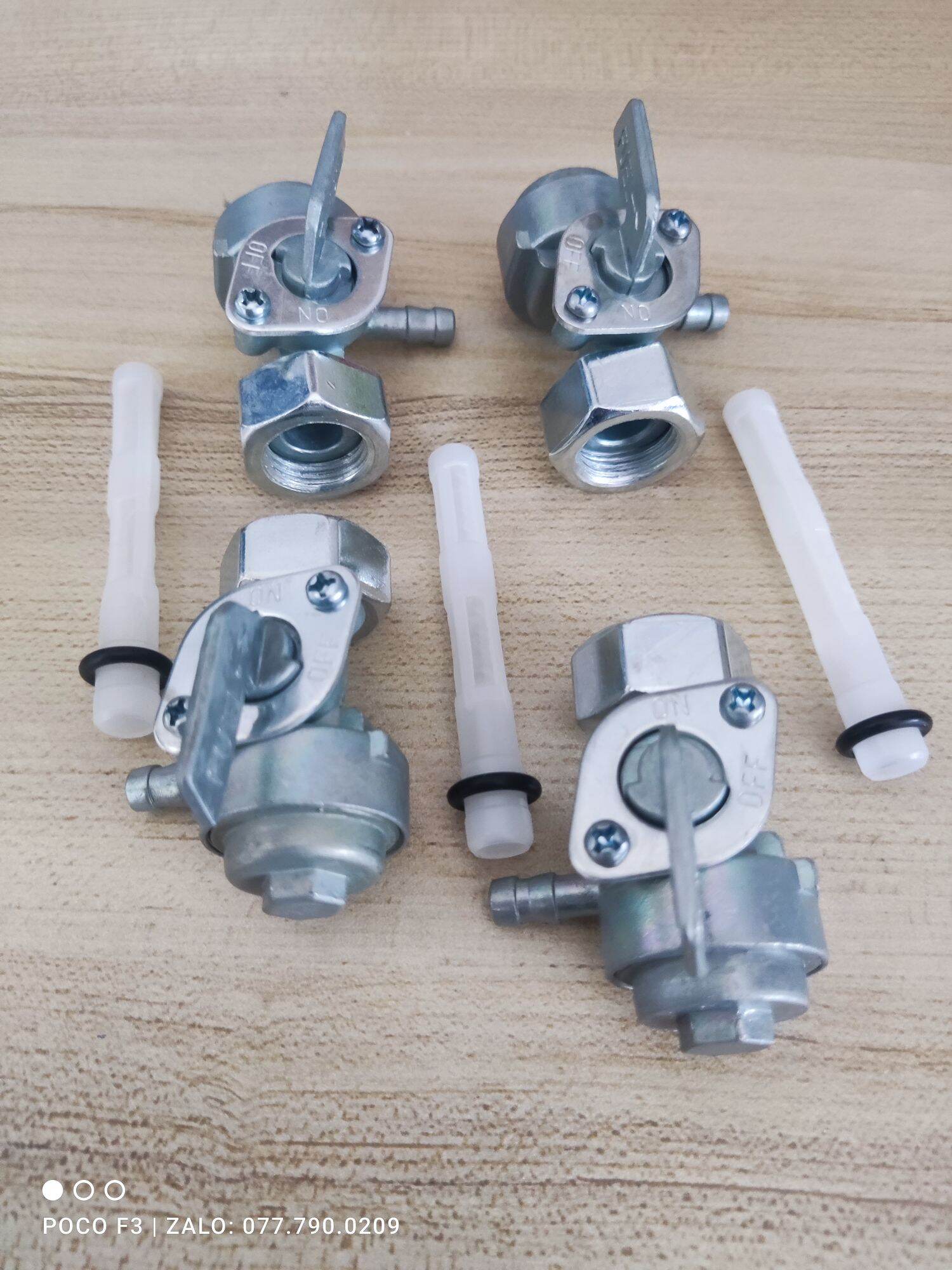 Khoá bình chứa xăng máy phát điện 5kw