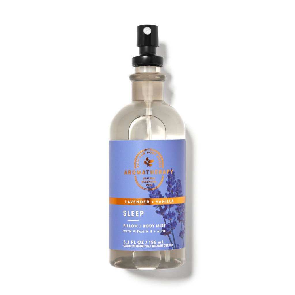 Xịt Thơm Gối thư giãn Bath & Body Works Lavender+Vanilla 156ml