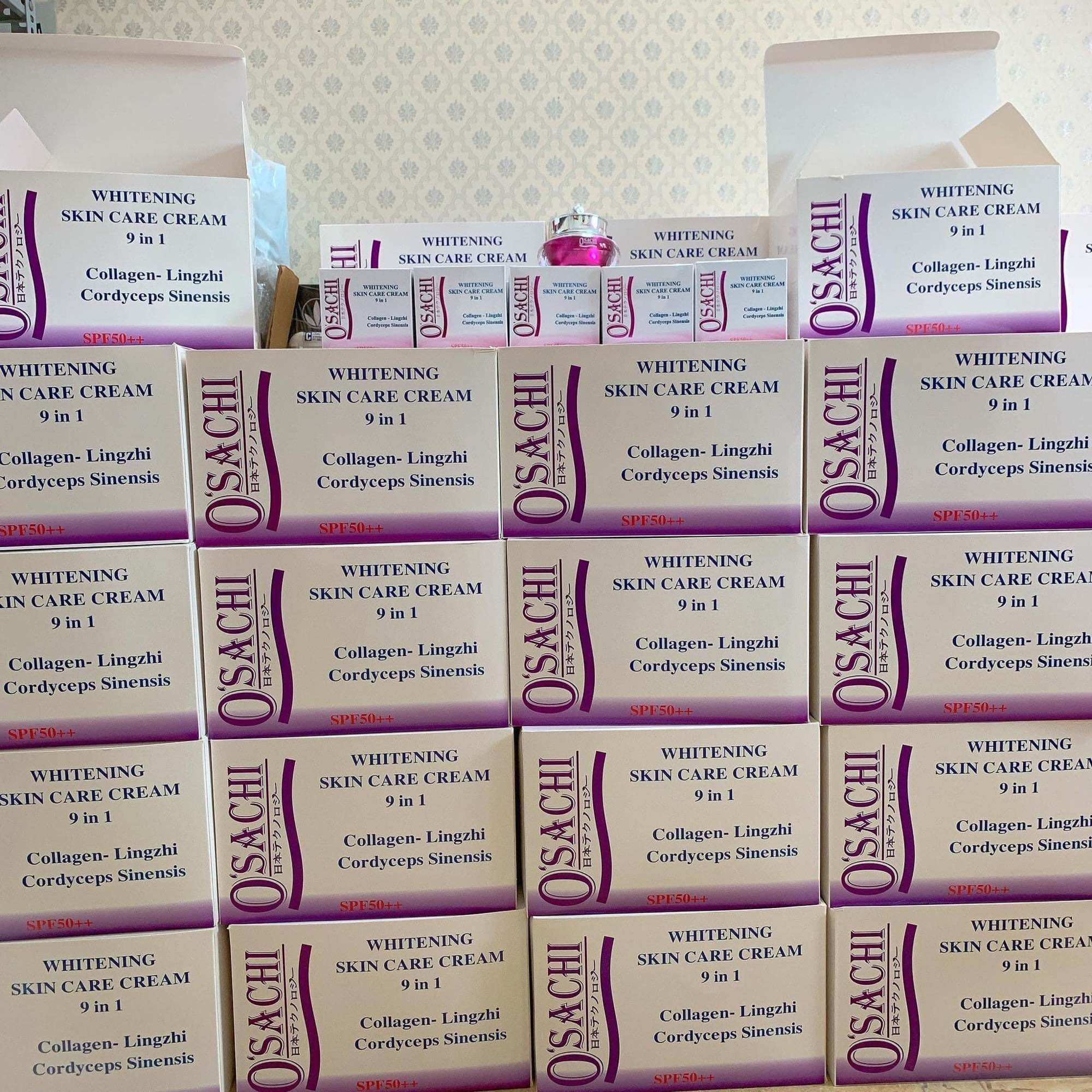 KEM DƯỠNG TRẮNG DA CAO CẤP OSACHI 9in1 (20g)(Tặng kèm hũ nhí 5g)