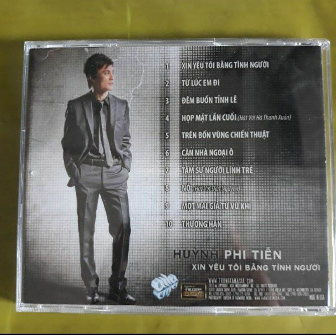 Bộ 3 cd Huỳnh Phi Tiễn phono