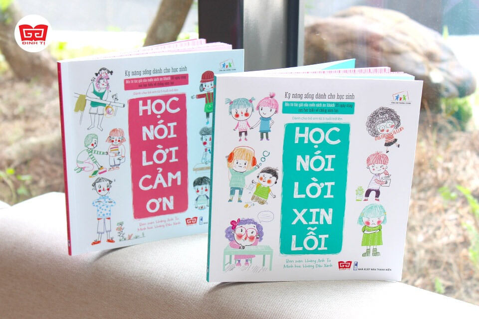 SÁCH - Combo 2 cuốn : học nói lời xin lỗi và học nói lời cảm ơn