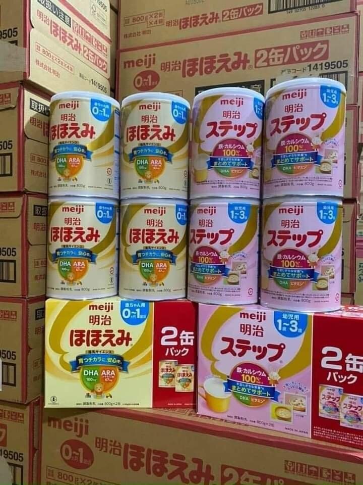 SỮA BỘT Meiji số 0  800g ( 0-1tuổi)