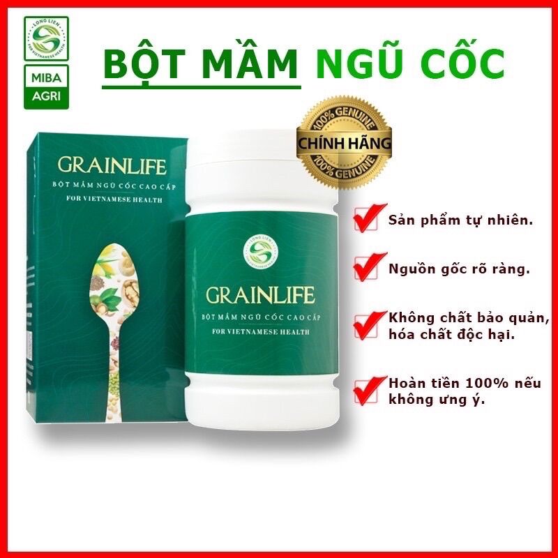 BỘT MẦM NGŨ CỐC CAO CẤP GRAINLIFE