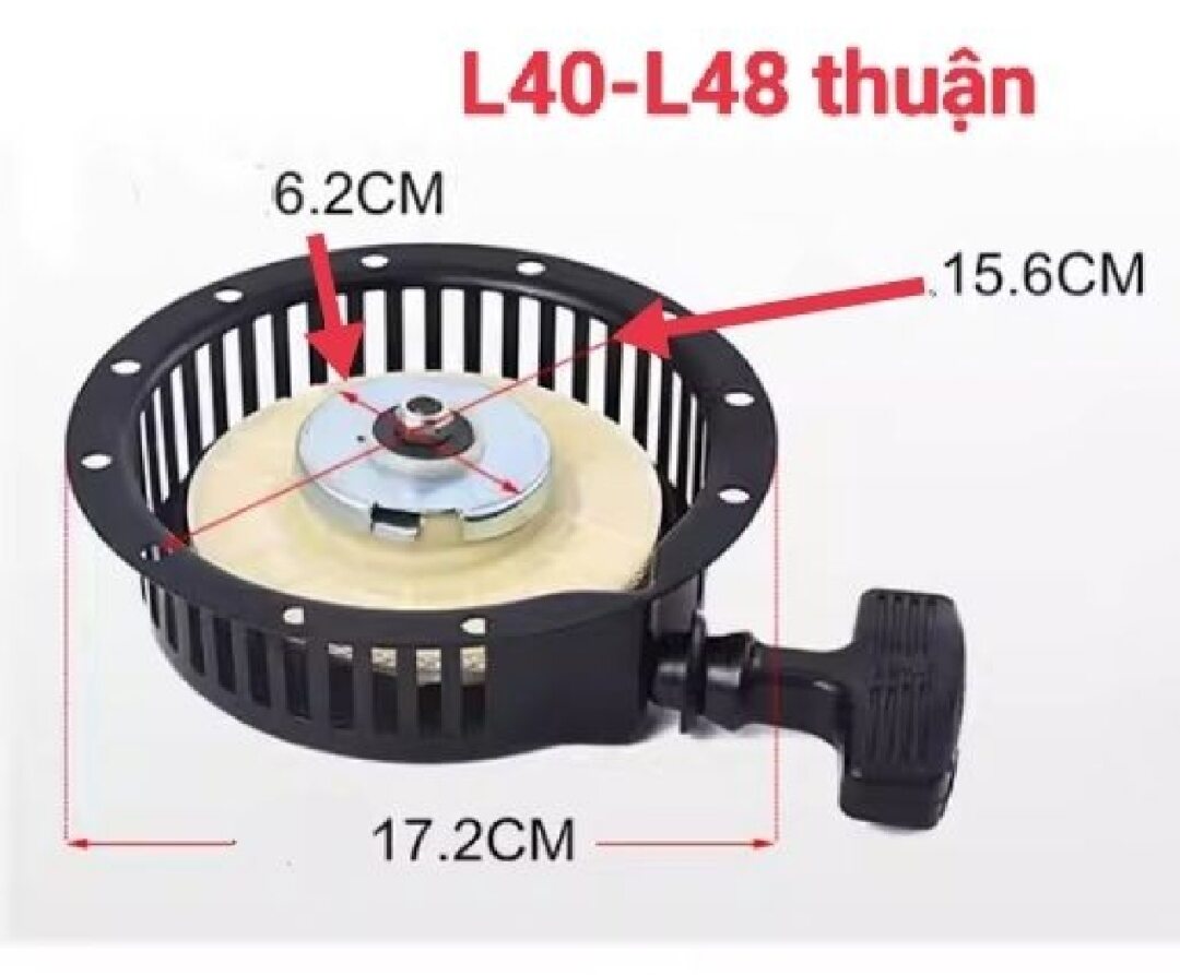 Ốp giật khởi động máy chạy dầu yanmar L40 L48