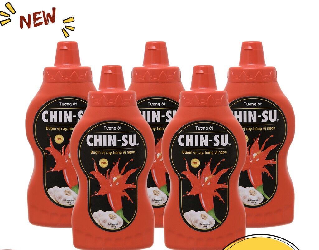 Tương ớt Chinsu chai 250g - Đượm vị cay, bùng vị ngon