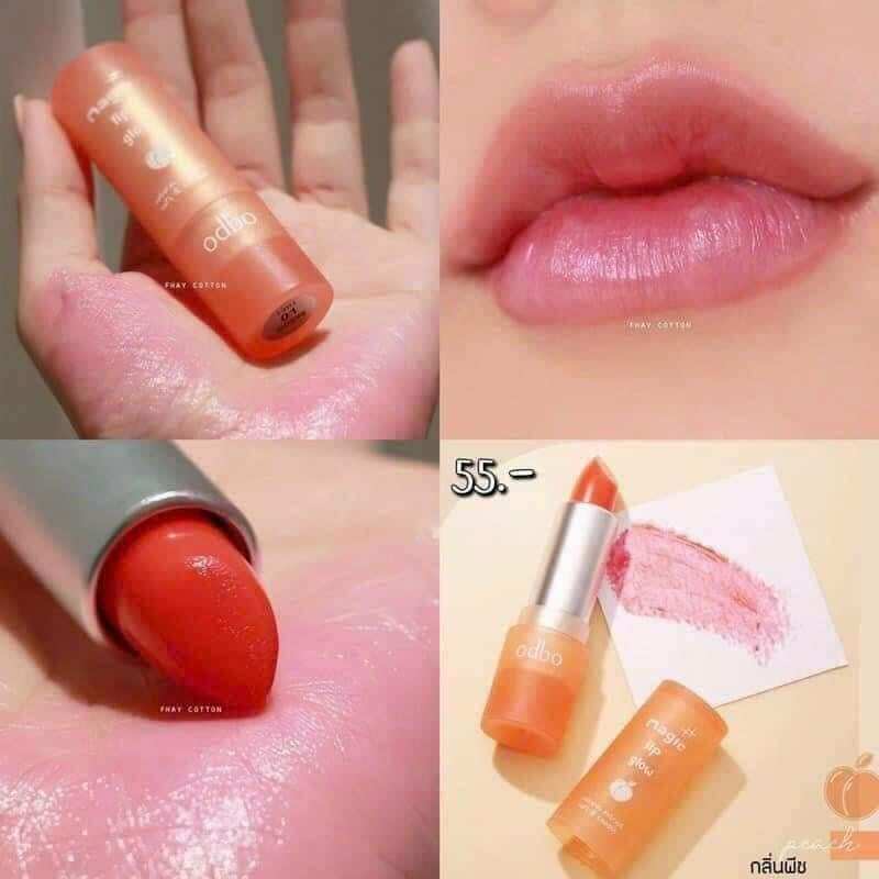 Son Dưỡng Môi ODBO Glow Tinted Balm Thái Lan - màu 03