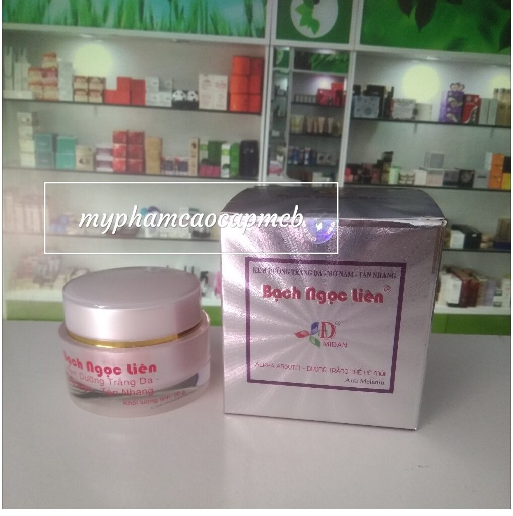 Kem bạch ngọc liên trắng da nám tàn nhang 20g
