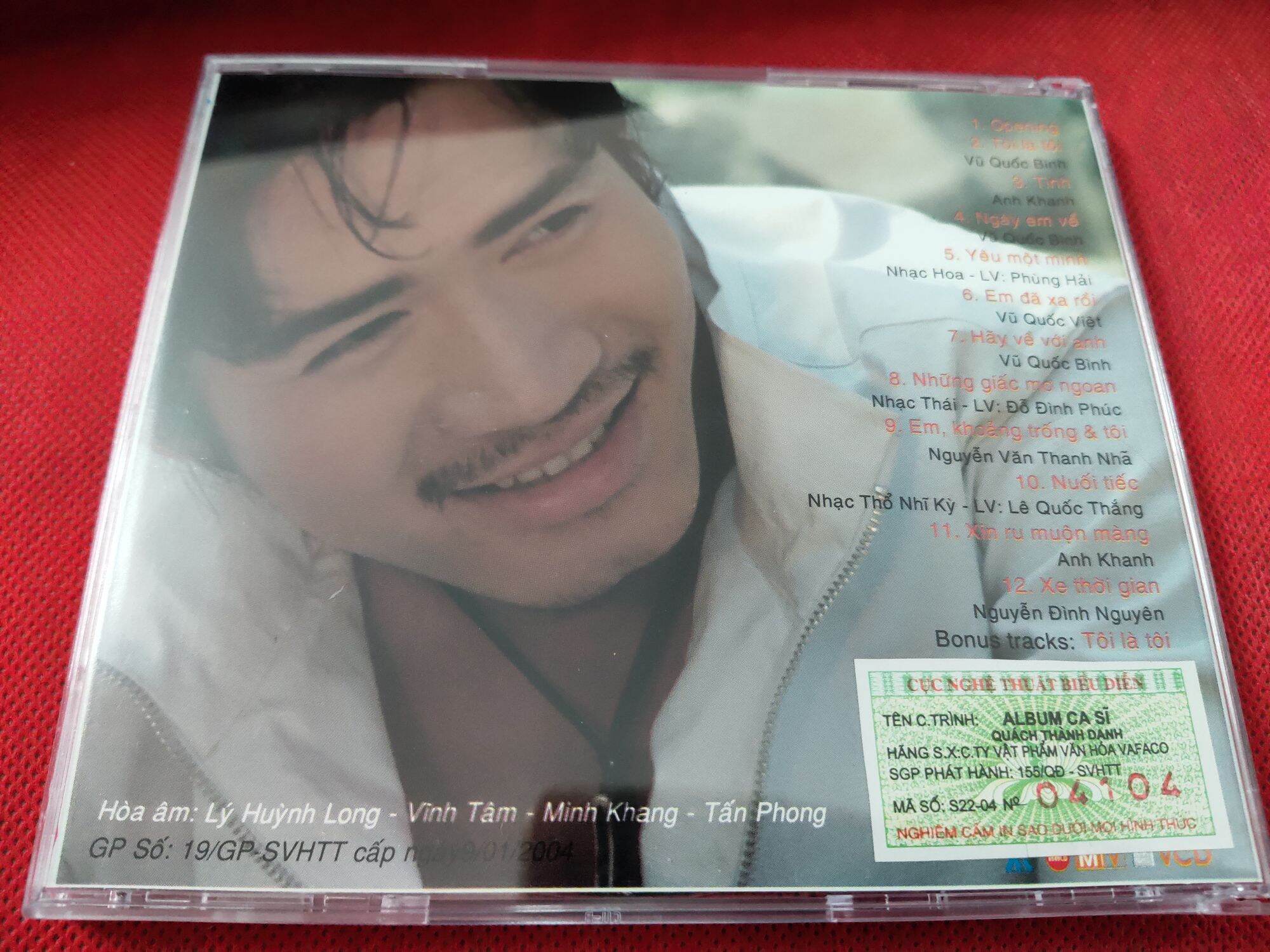 VCD Quách Thành Danh - Tôi là tôi
