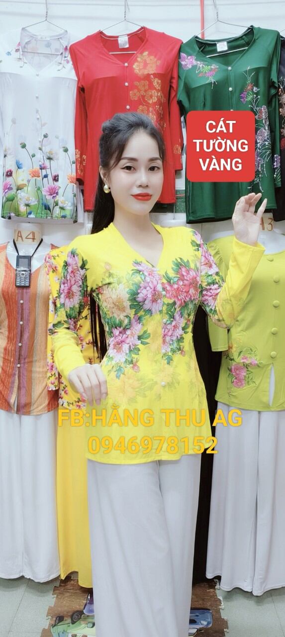 ÁO BÀ BA 5D MẪU CÁT TƯỜNG SIÊU PHẨM THUN LỤA 5D CỰC MÁT