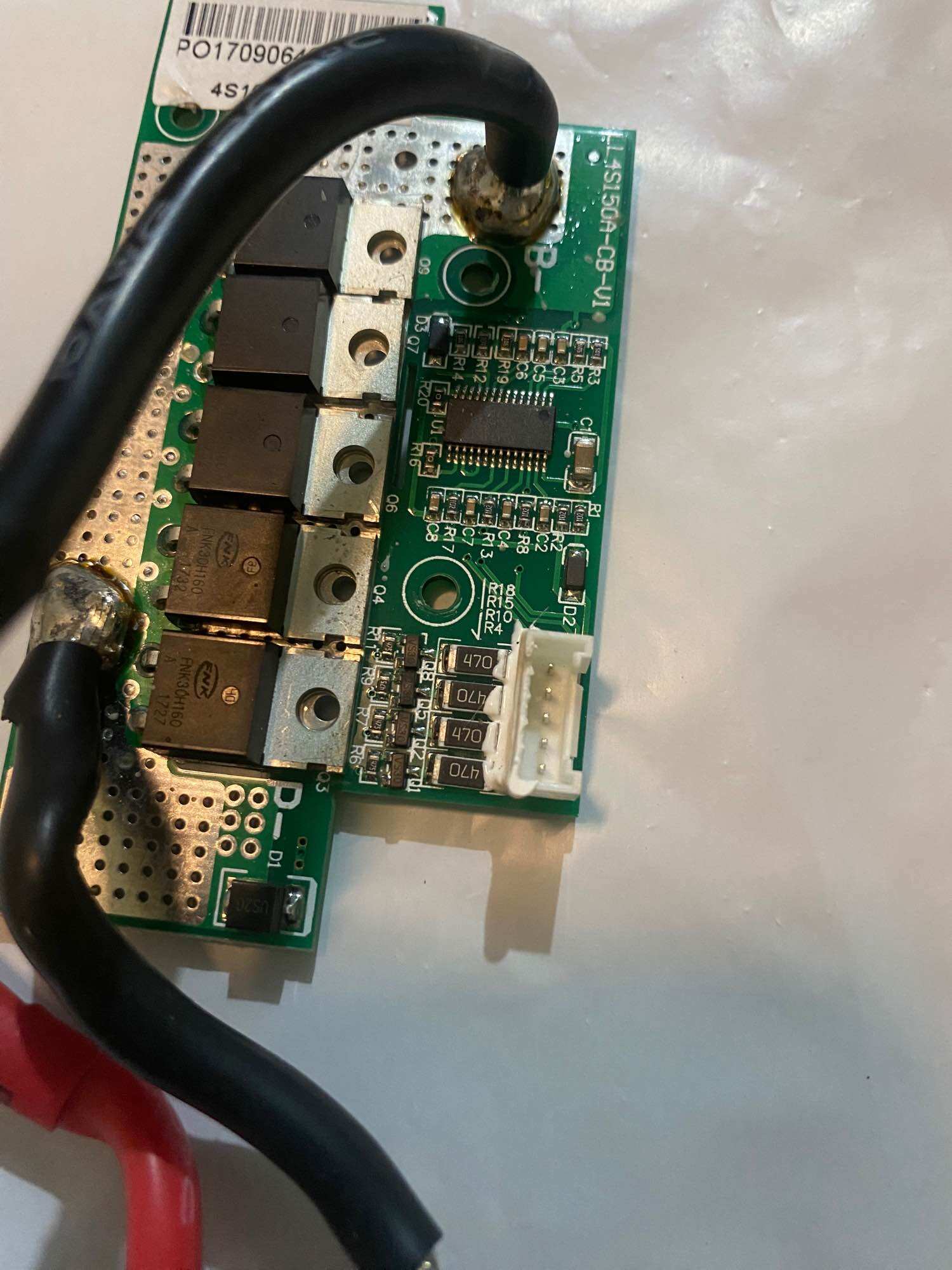 Mạch BMS 4S Li-ion độ bình xe máy