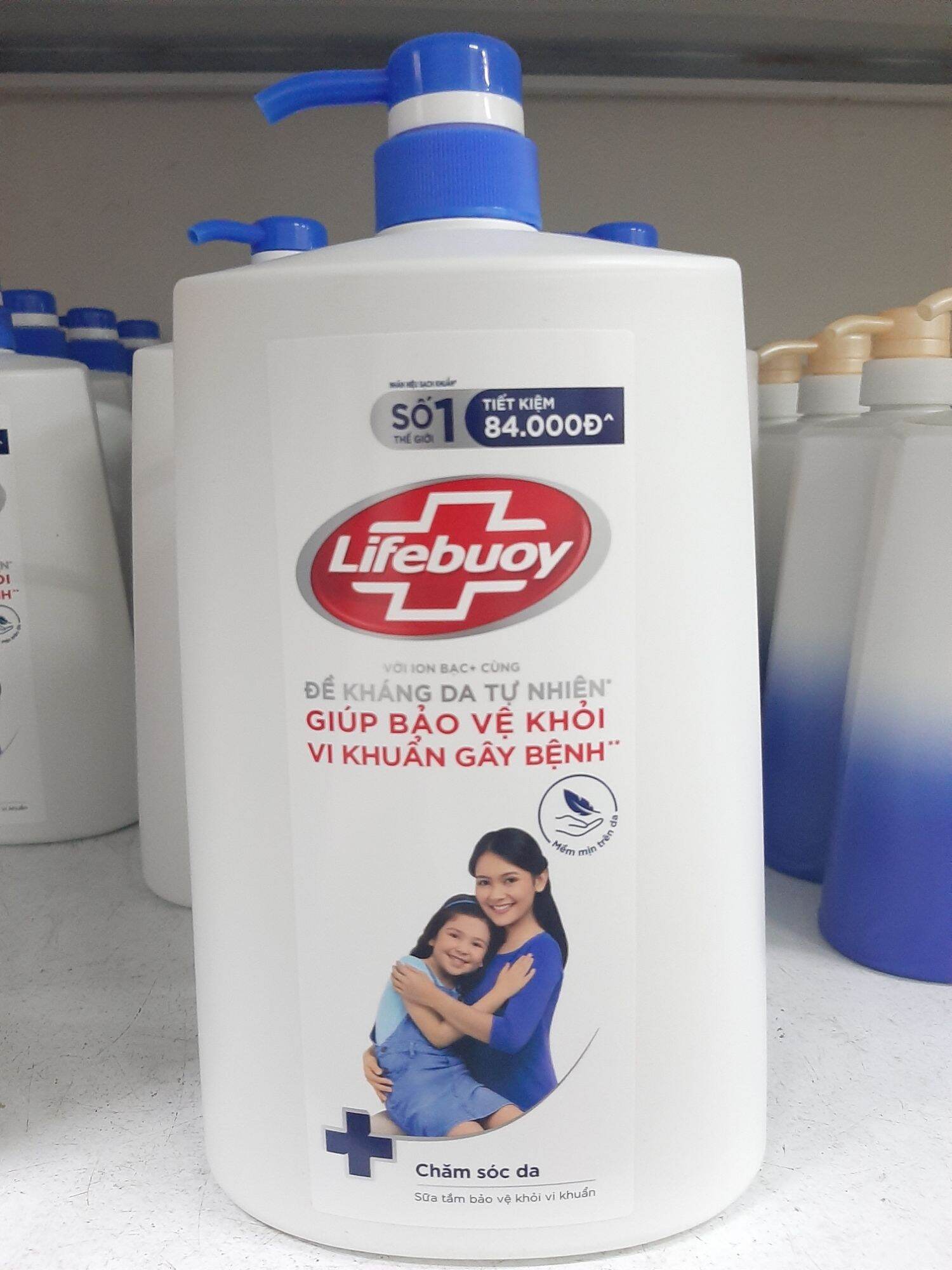 Sữa tắm lifebuoy 1,1kg ( có sẵn 2 màu )