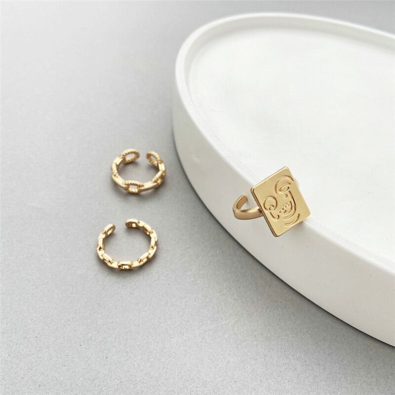 Set nhẫn, bộ nhẫn đẹp phong cách Hàn Quốc
