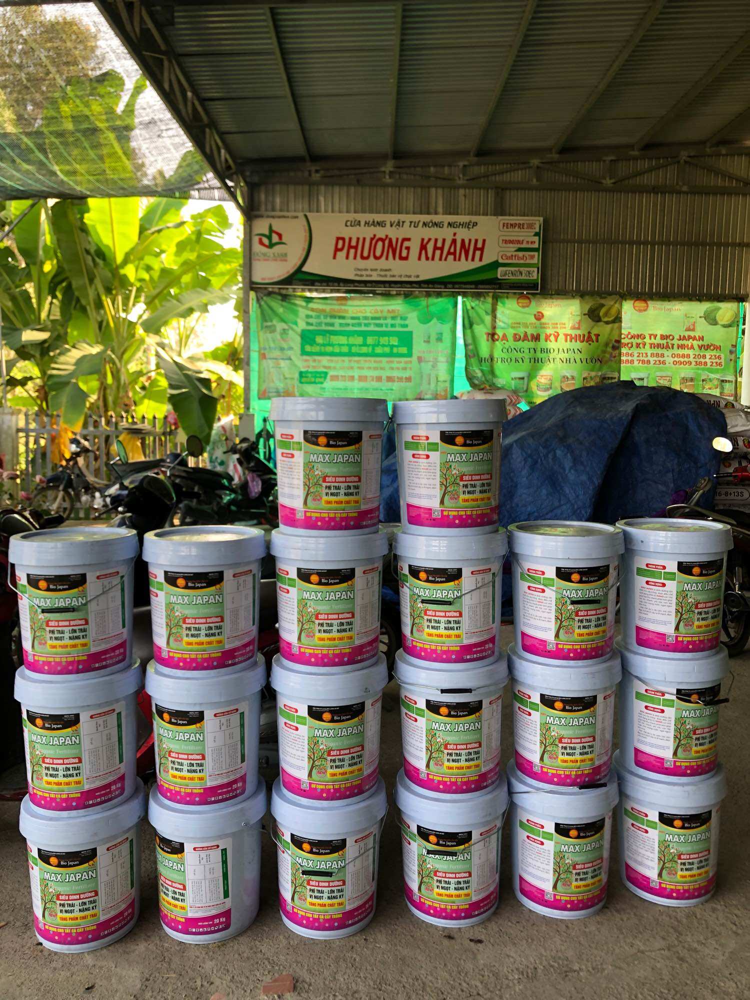 Phân bón Xô Max Japan xô 4,5 ký [Siêu dinh dưỡng, lớn trái, phì trái]