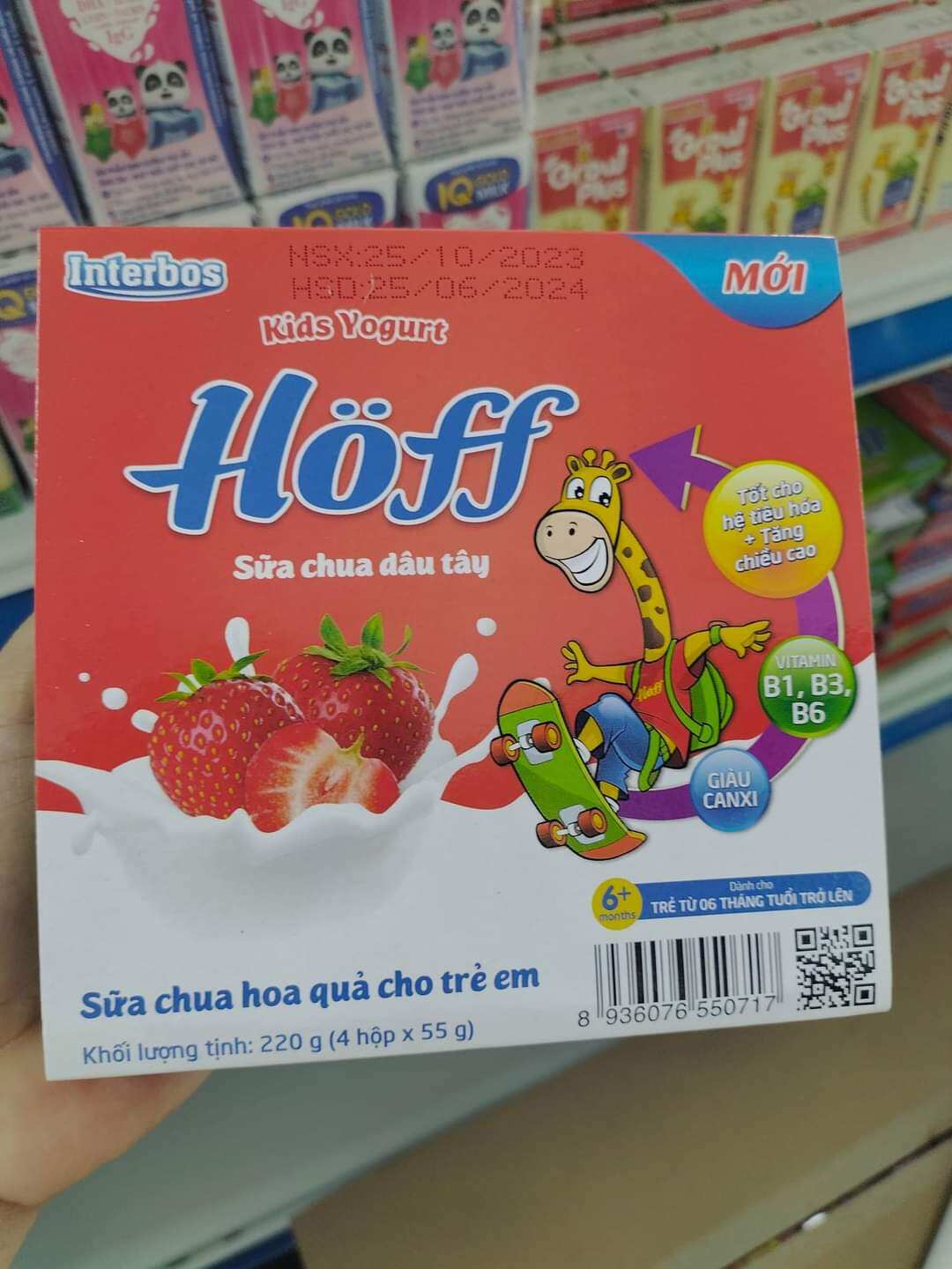 SỮA CHUA HOFF CHO BÉ TỪ 6M+