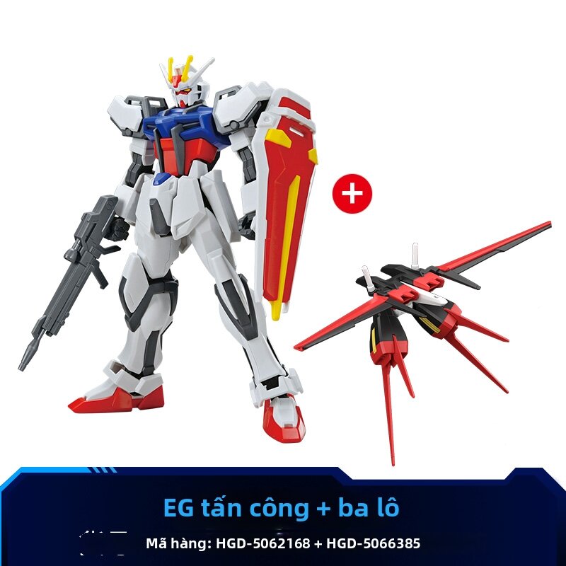 BANDAI | Bộ Đồ Chơi Lắp Ráp Gundam Bandai Entry Grade Full Armor Assault Bull Gundam