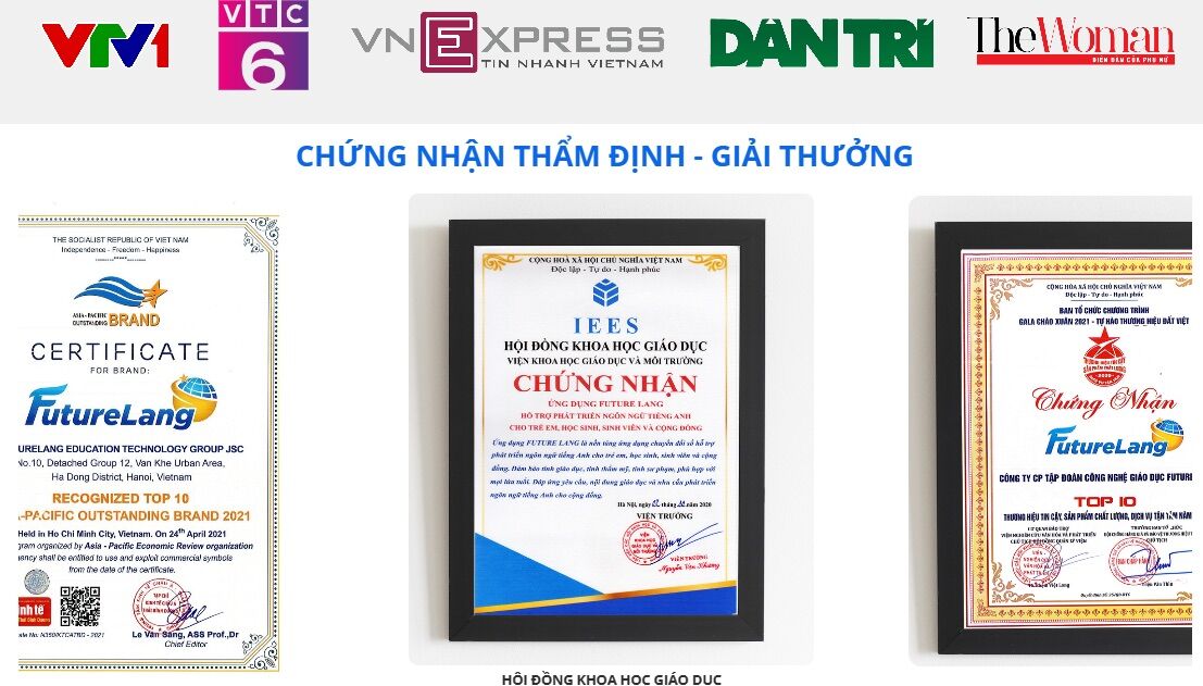 Future Lang (Trọn đời, 1 Năm)-Mầm non-Cấp 1,2,3,Cambridge, IELTS, TOEI-Tiếng Anh mọi lứa tuổi