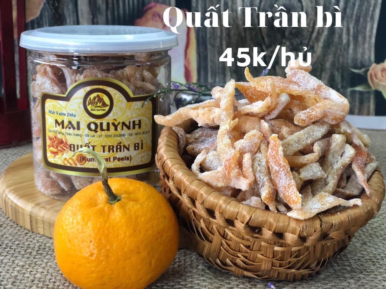 QUẤT TRẦN BÌ MAI QUỲNH ĐẶC SẢN ĐÀ LẠT