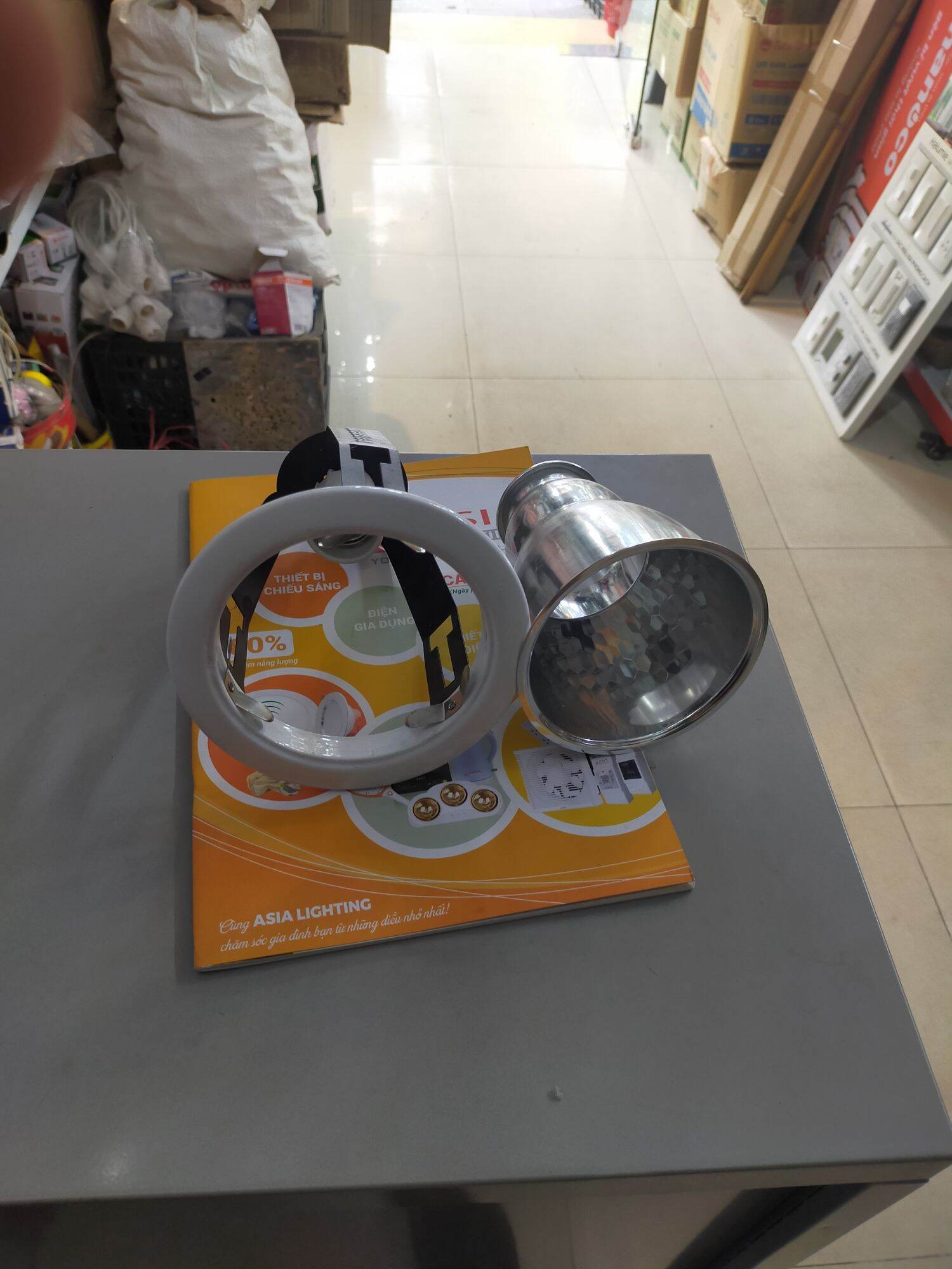 Combo 5 đèn âm trần d110 đui e27