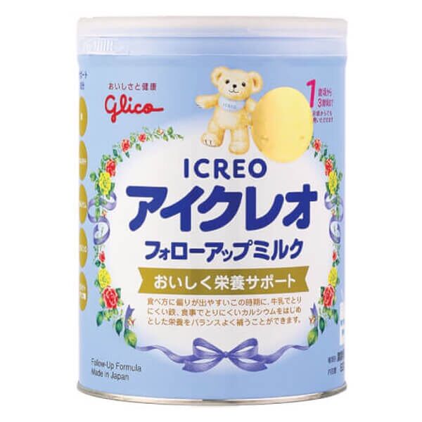 Sữa Glico Icreo số 1 cho bé (1-3) hộp 820g