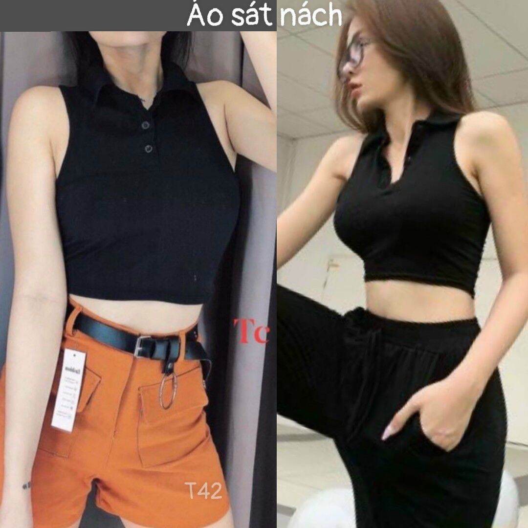 ÁO CỔ BẺ SÁT NÁCH