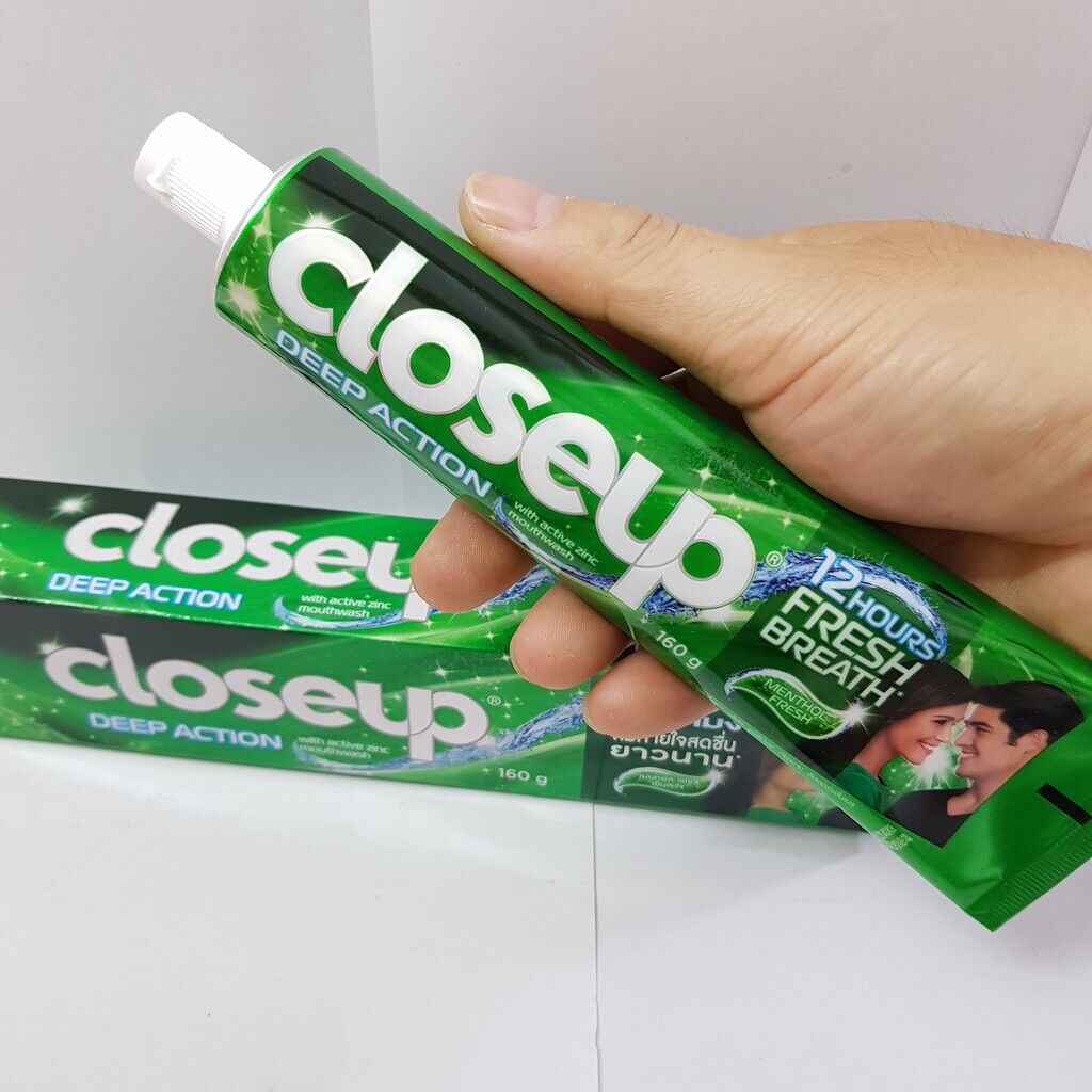 Lốc 6 Tuýp Kem Đánh Răng Closeup 160gr Thái Lan