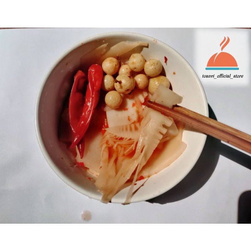 Măng Ớt Mác Mật Lạng Sơn (đặc sản) lọ 1,5kg ( Măng ngâm cay)