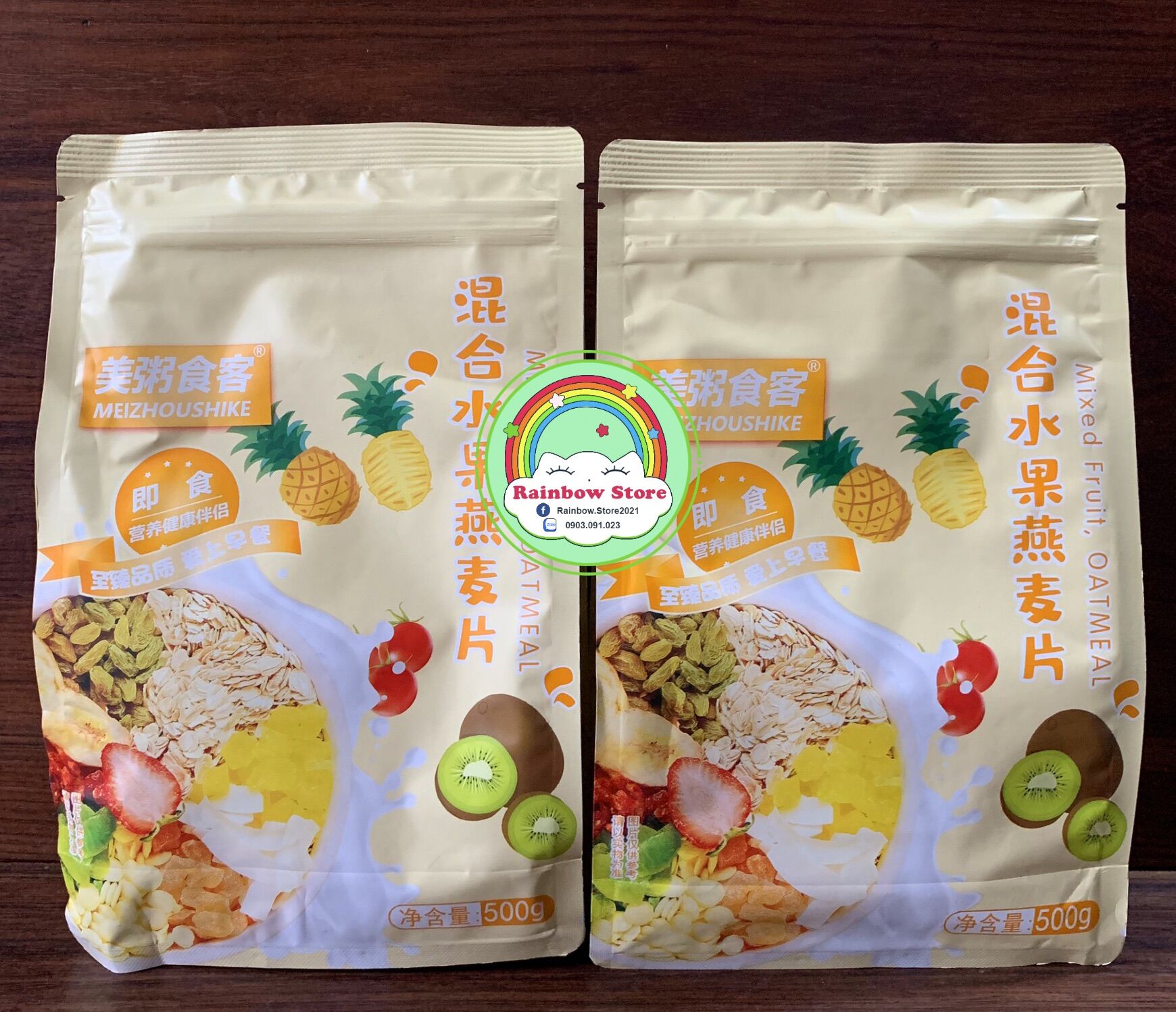 [HCM]Ngũ cốc sữa chua hoa quả sấy khô