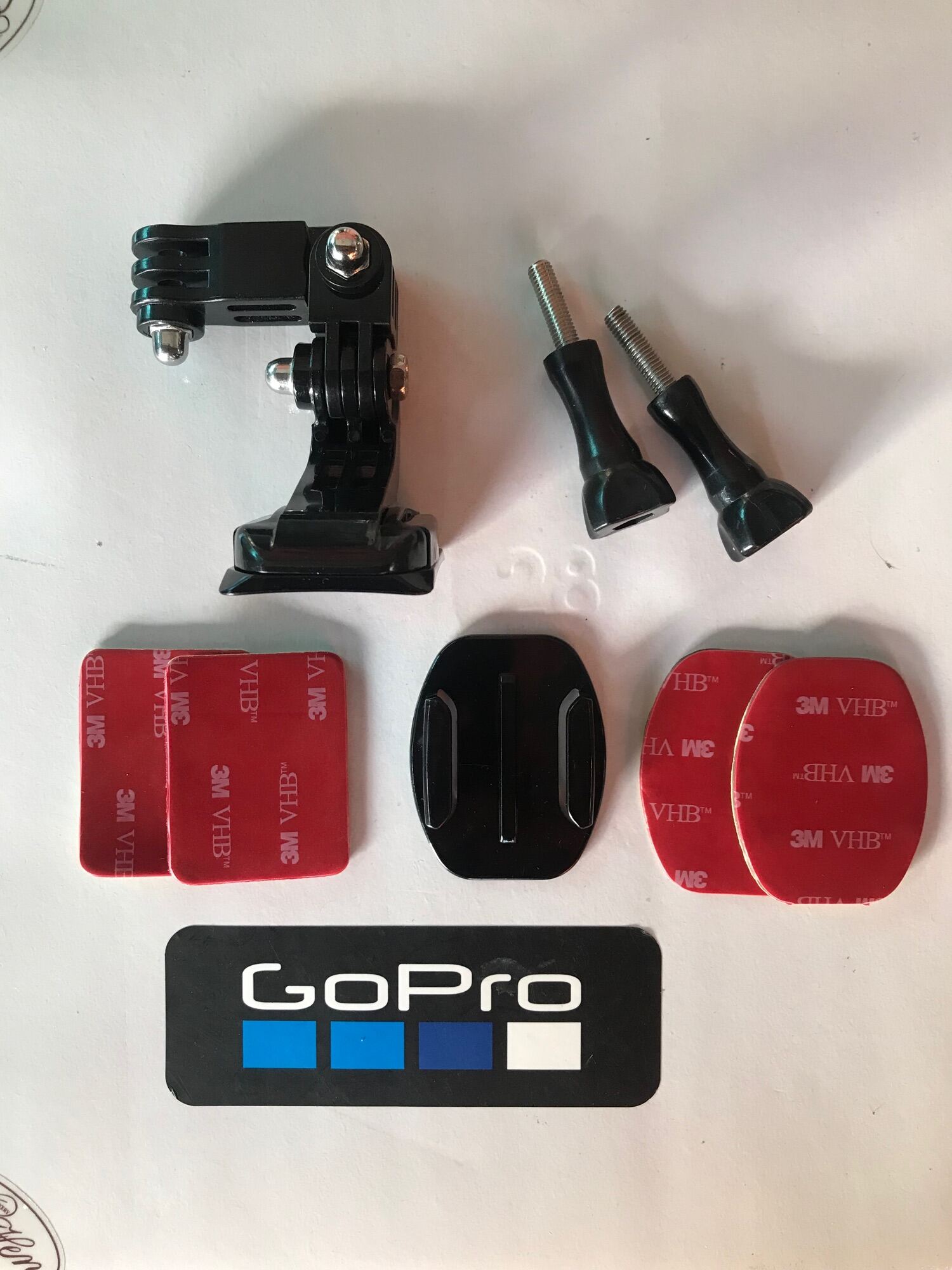 Bộ phụ kiện gắn nón máy quay gopro action cam