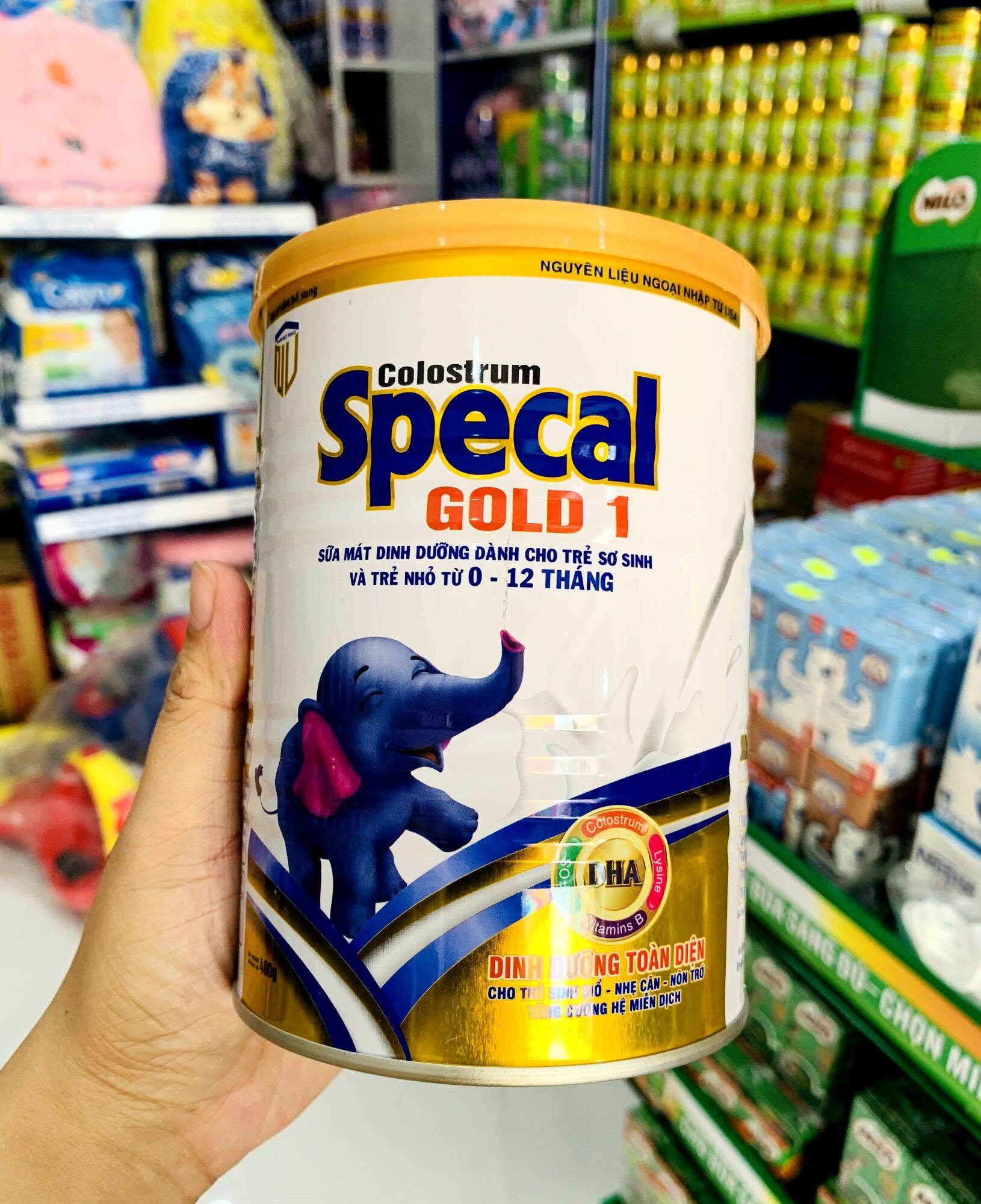 Chính hãng | sữa con voi colostrum specal gold 1 - cho bé từ 0 - 12 tháng tuổi