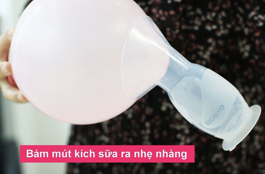 Cốc hứng sữa Silicone cao cấp Hichito Nhật Bản