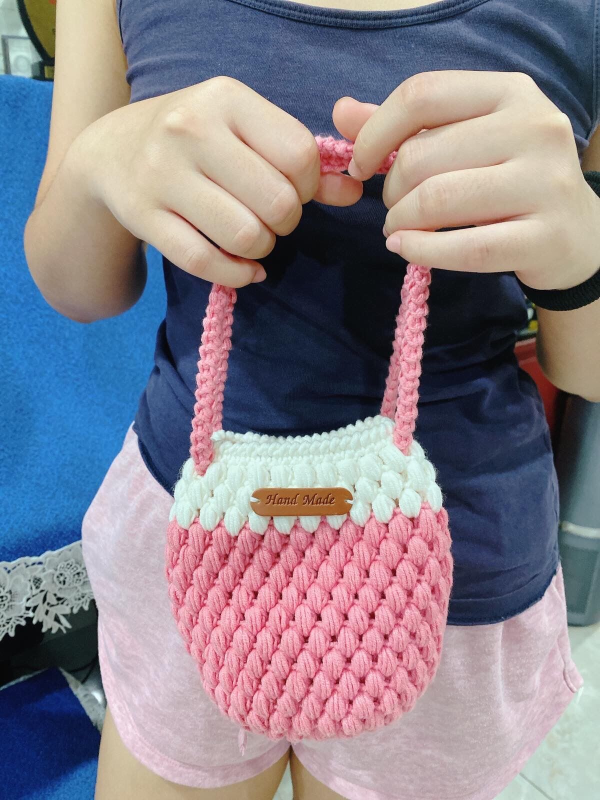 Túi xách tay Túi xách nữ Túi xách tay len handmade