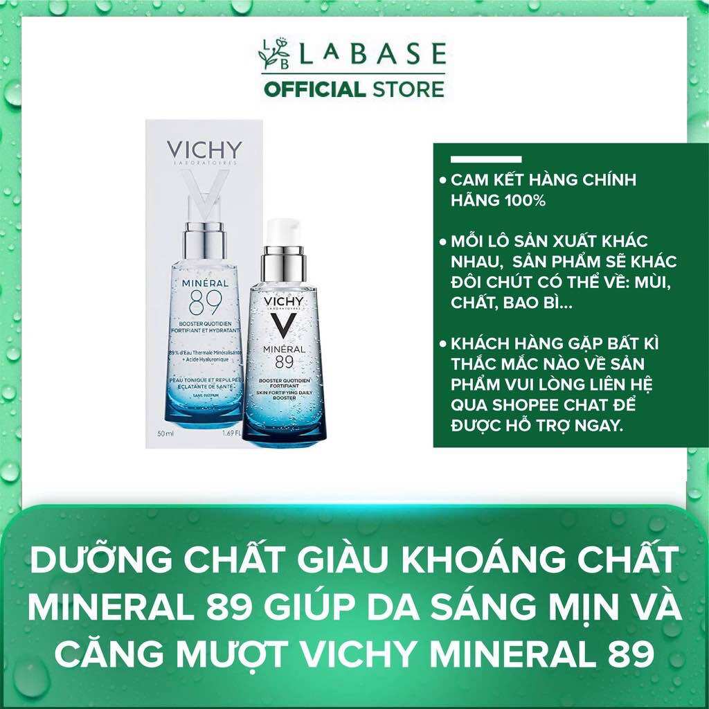 - vichy minéral 89 - dưỡng khoáng cô đặc và phục hồi da
