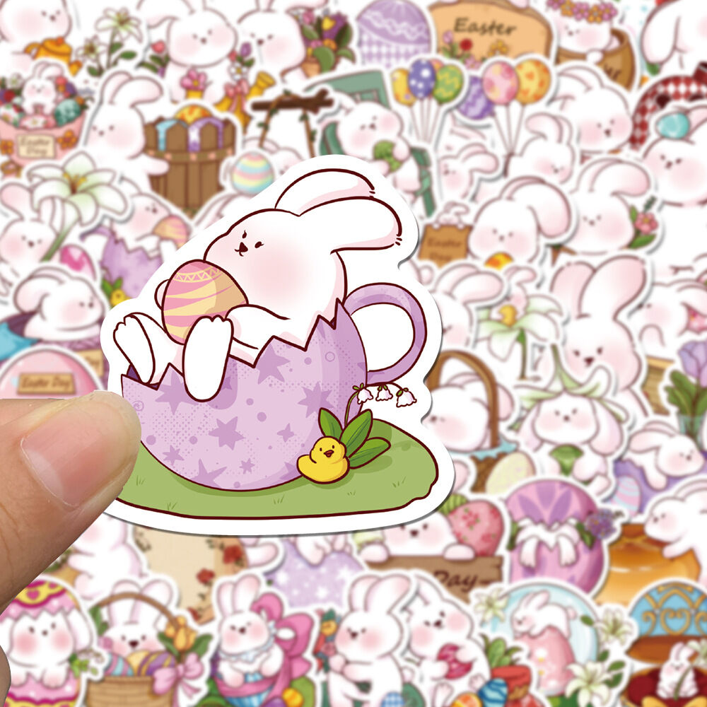 50 hình dán sticker chống nước dán sổ tay , bình nước