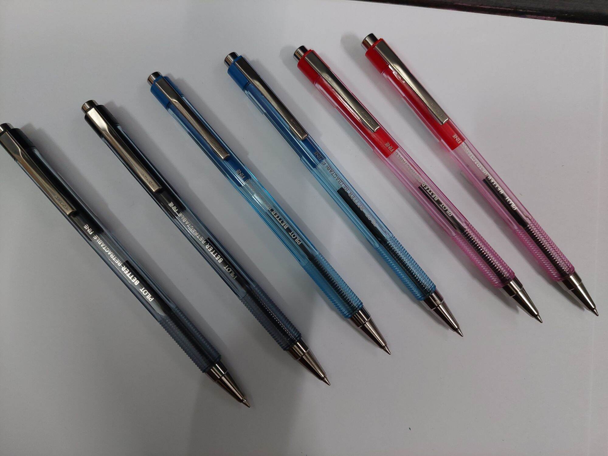 Bút bi bấm BP-145-F (Fine/0.7mm). Better Retractable của Pilot ( Made in Japan)