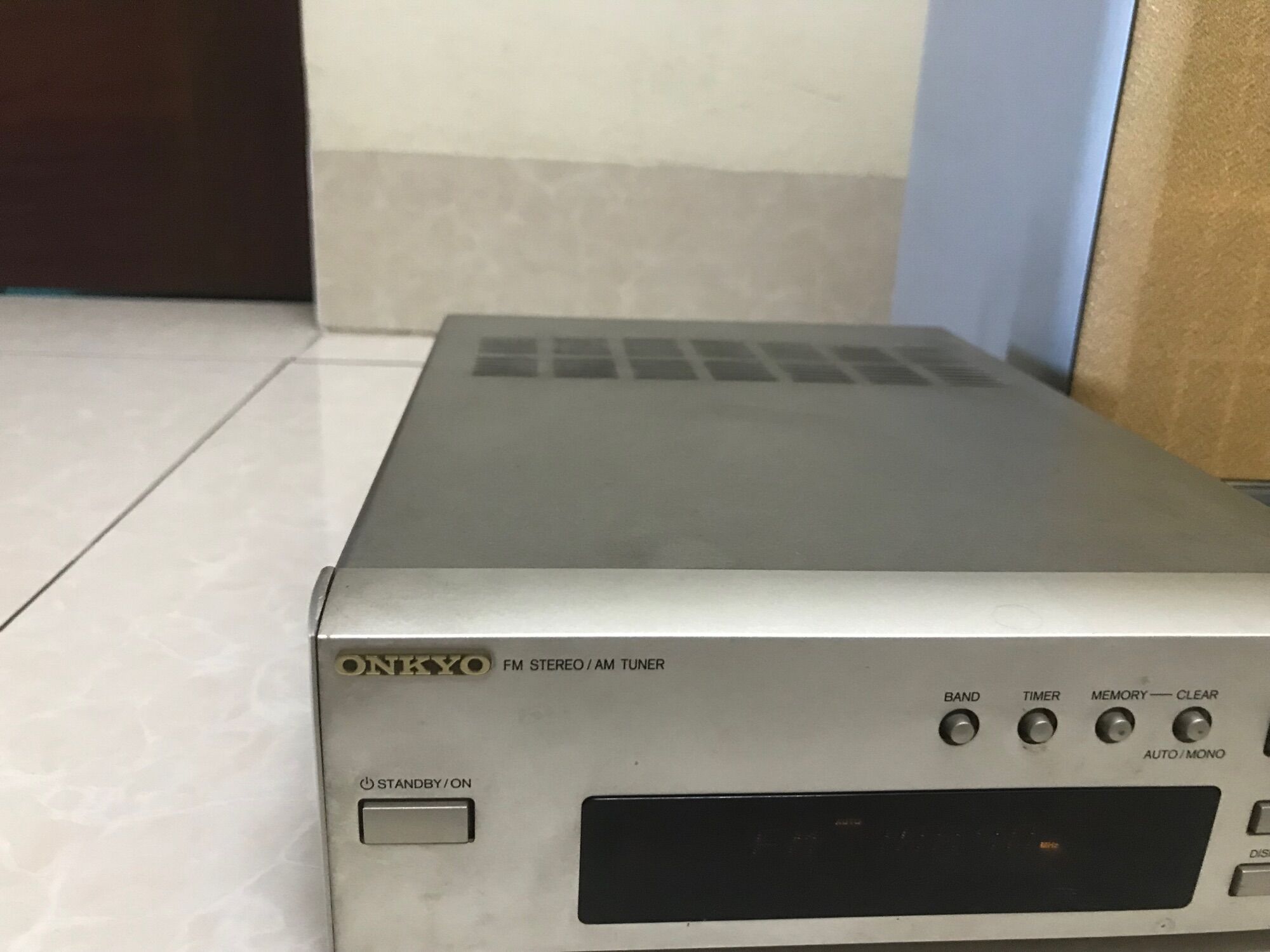 TUNER Onkyo 405 x điện Nhật 100v