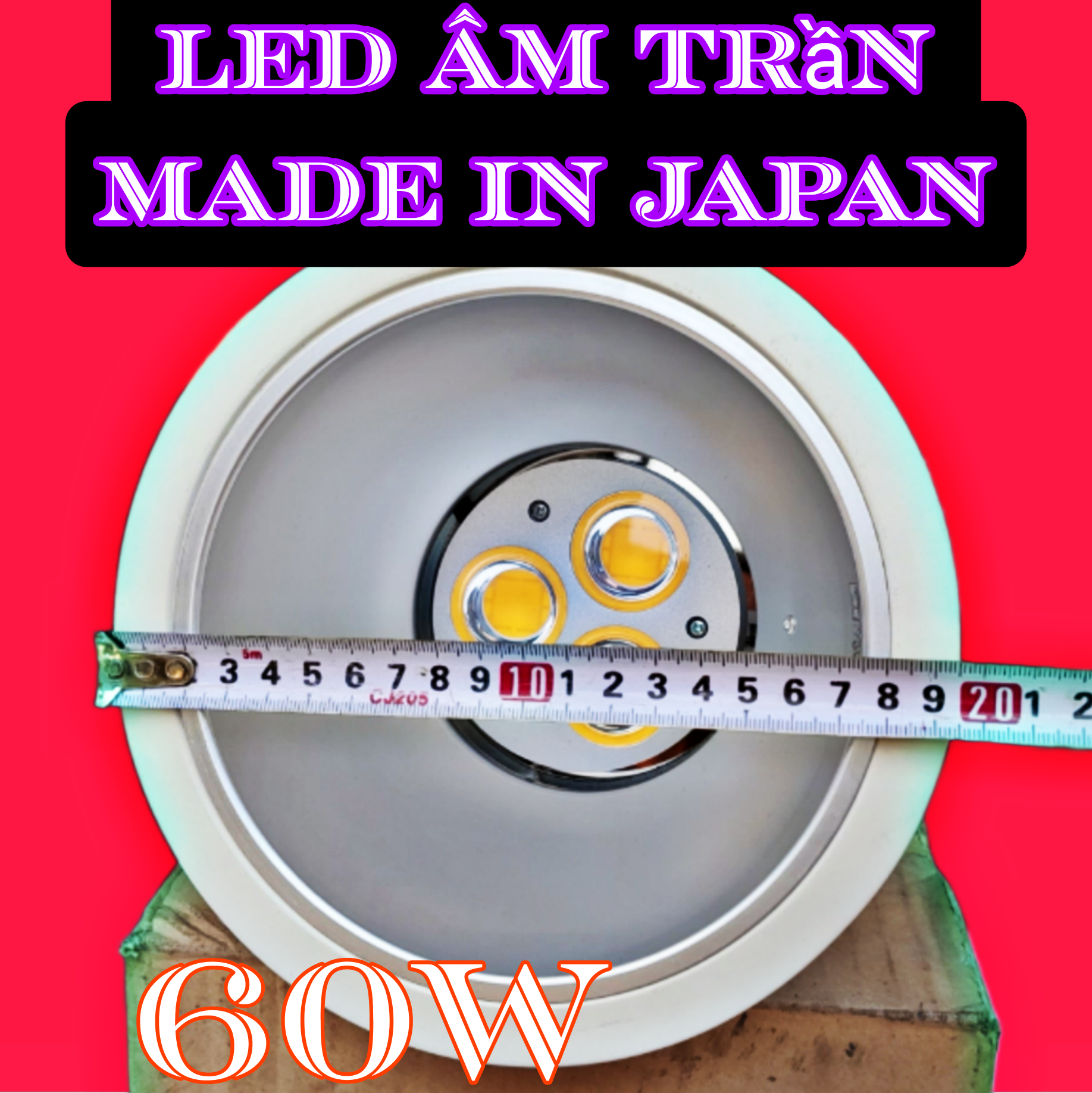 Led âm trần nhật bản