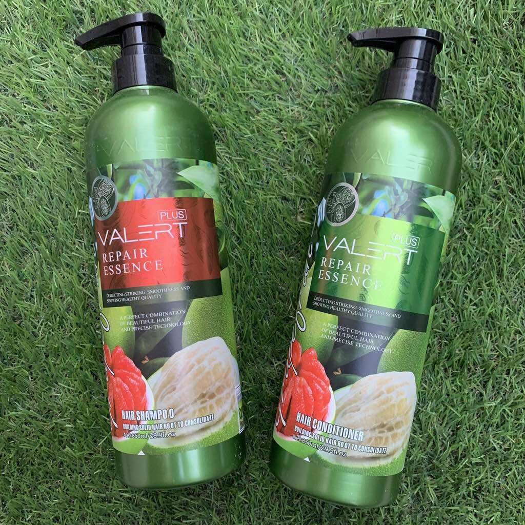 COMBO DẦU GỘI + XẢ TINH DẦU BƯỞI chai 500ml