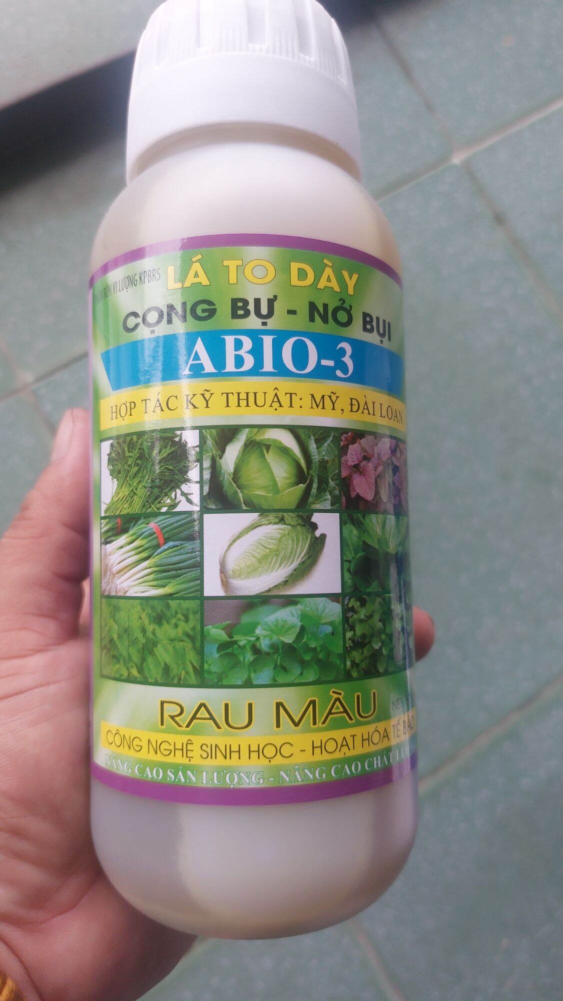 Phân bón lá abio-3 500ml