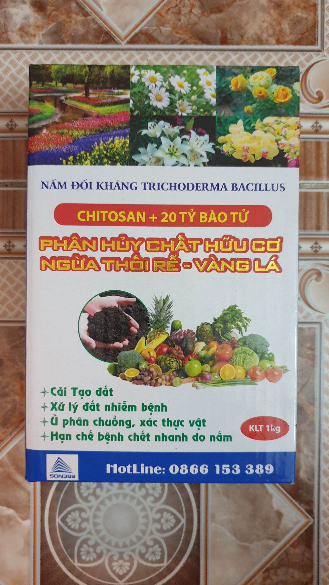 Nấm vi sinh ủ rác hữu cơ thành phân bón hữu cơ