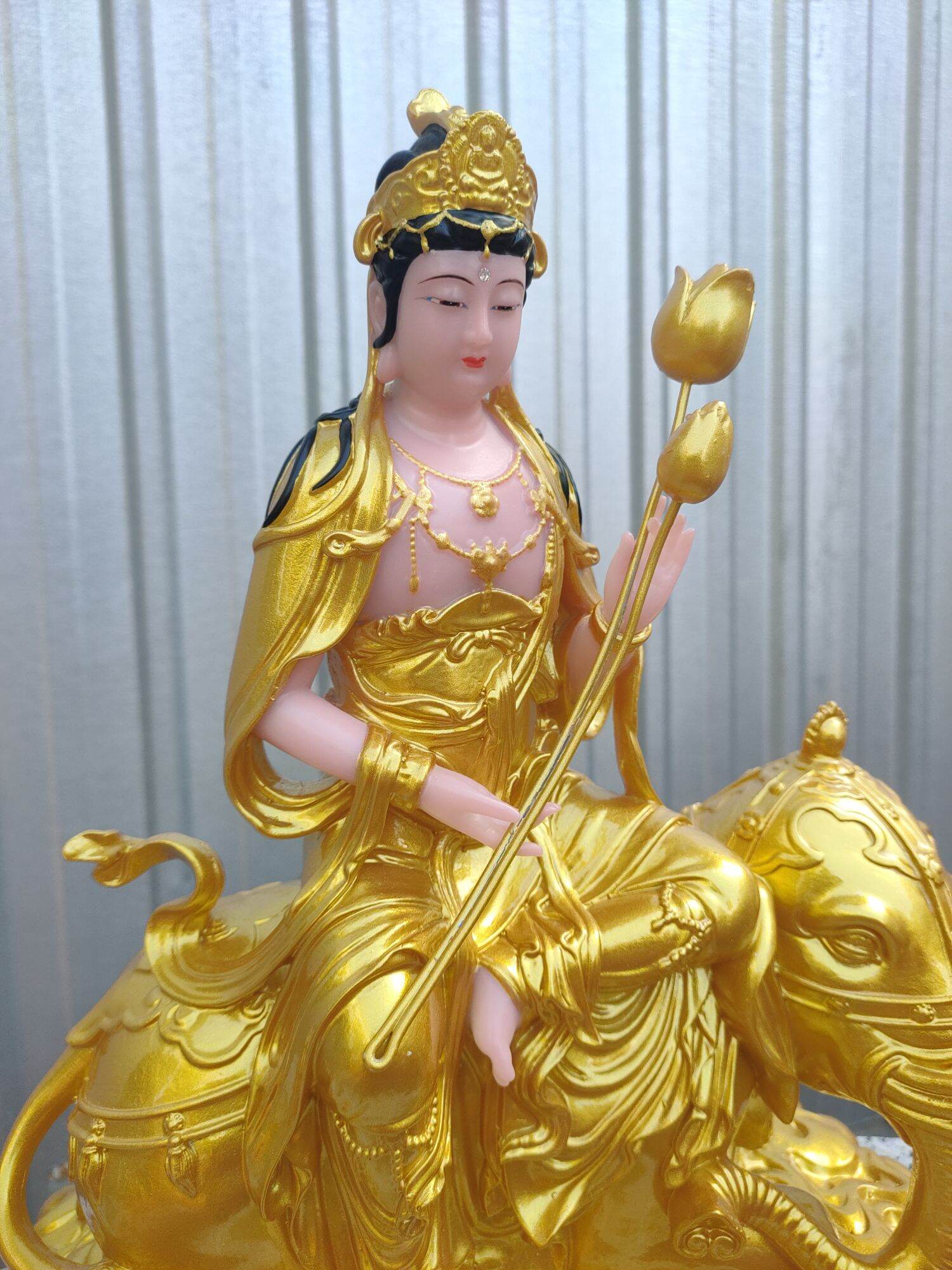 Tượng Phổ Hiền Bồ Tát cao 30cm