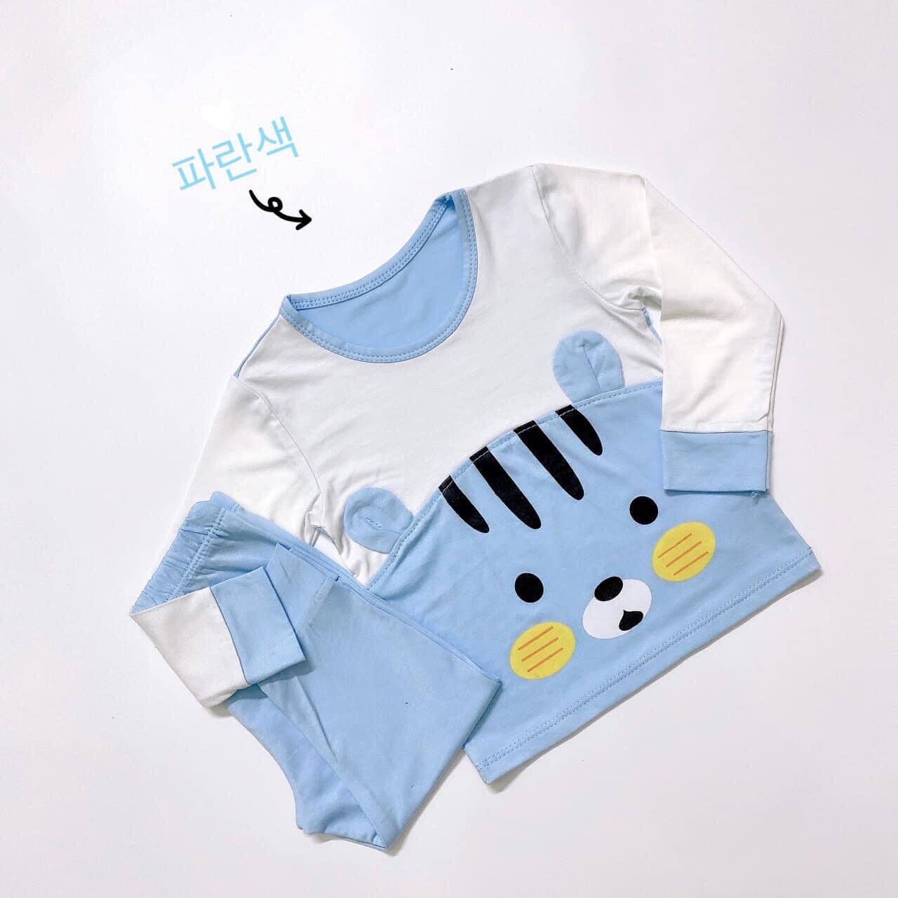 Combo 4 bộ thun lạnh hình thú cho bé
